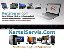 Tablet Screenshot of kartalservis.com